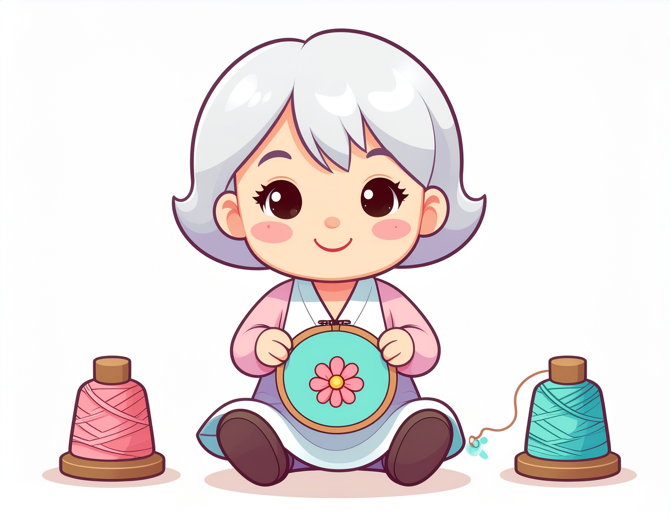 90歳の刺繍の達人、桃ちゃん先生の物語